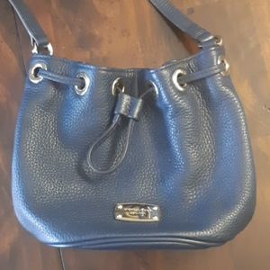 Blue Michael Kors crossbody bag